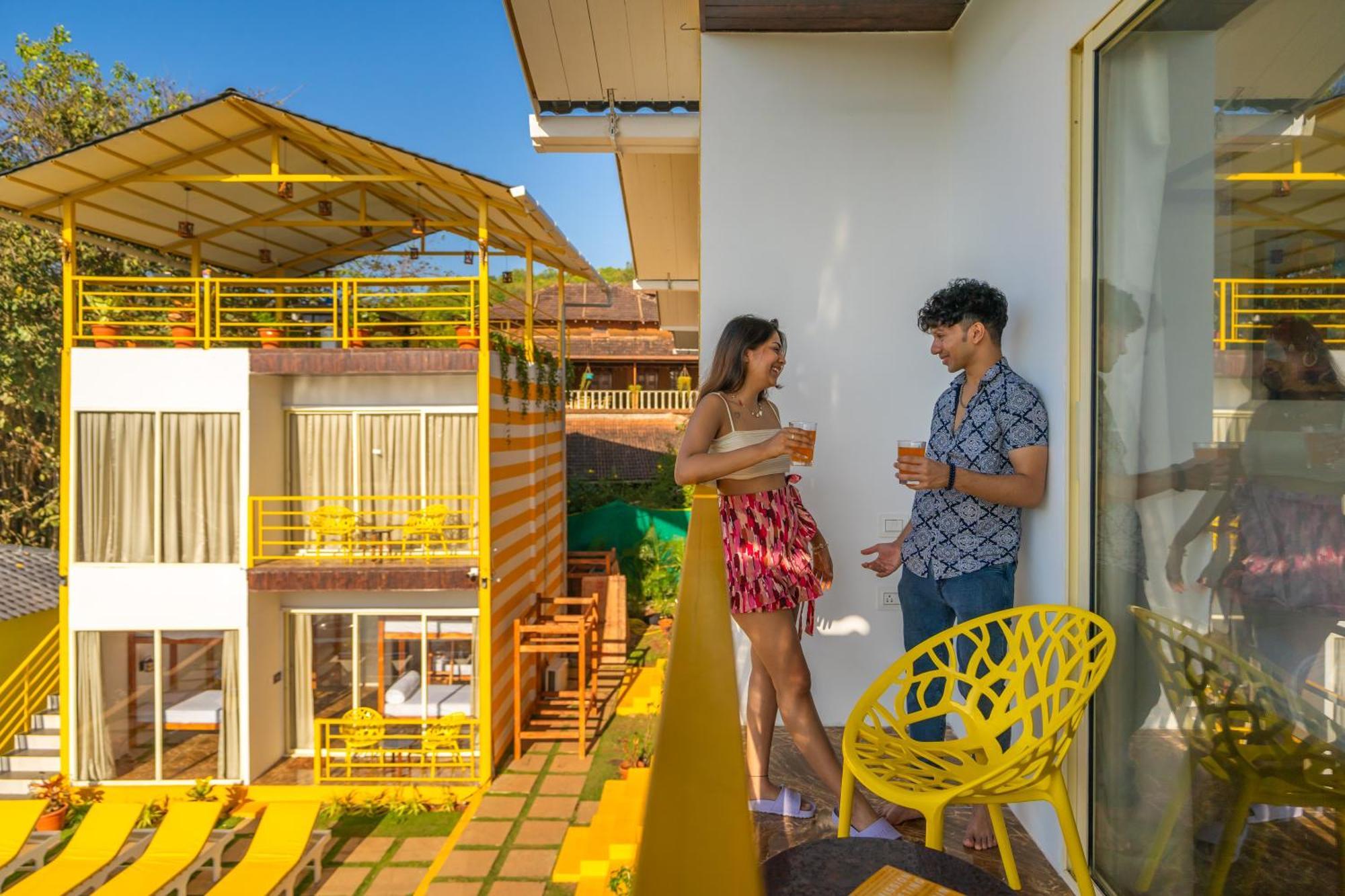 The Social Stays Goa, Morjim Formerly Artbuzz 외부 사진