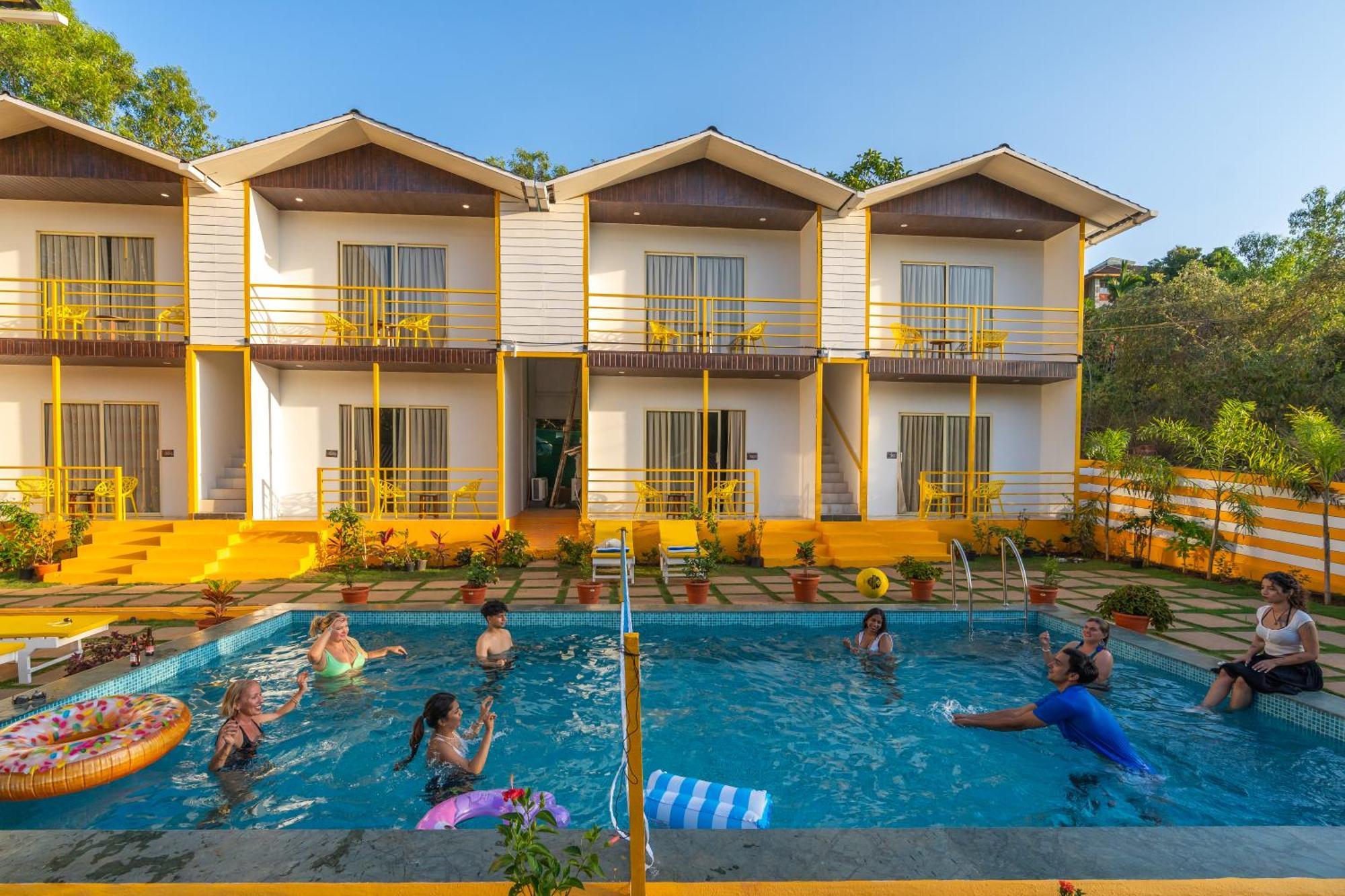 The Social Stays Goa, Morjim Formerly Artbuzz 외부 사진