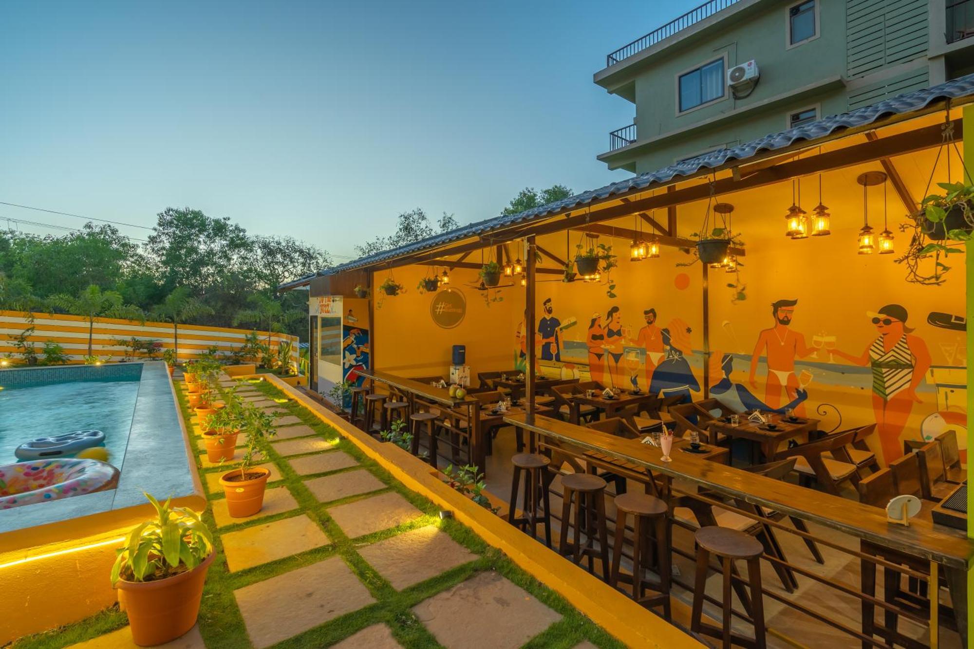 The Social Stays Goa, Morjim Formerly Artbuzz 외부 사진