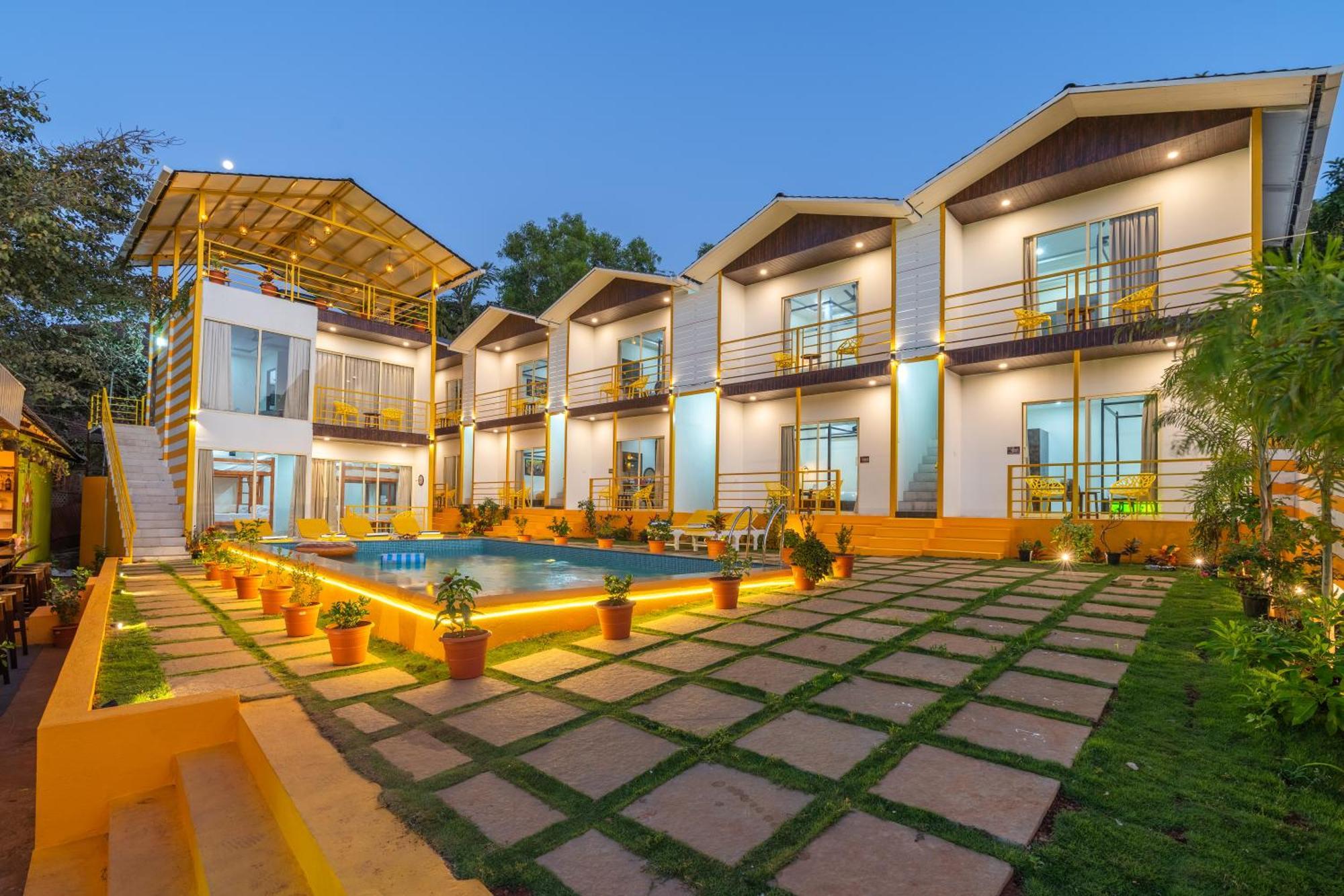 The Social Stays Goa, Morjim Formerly Artbuzz 외부 사진