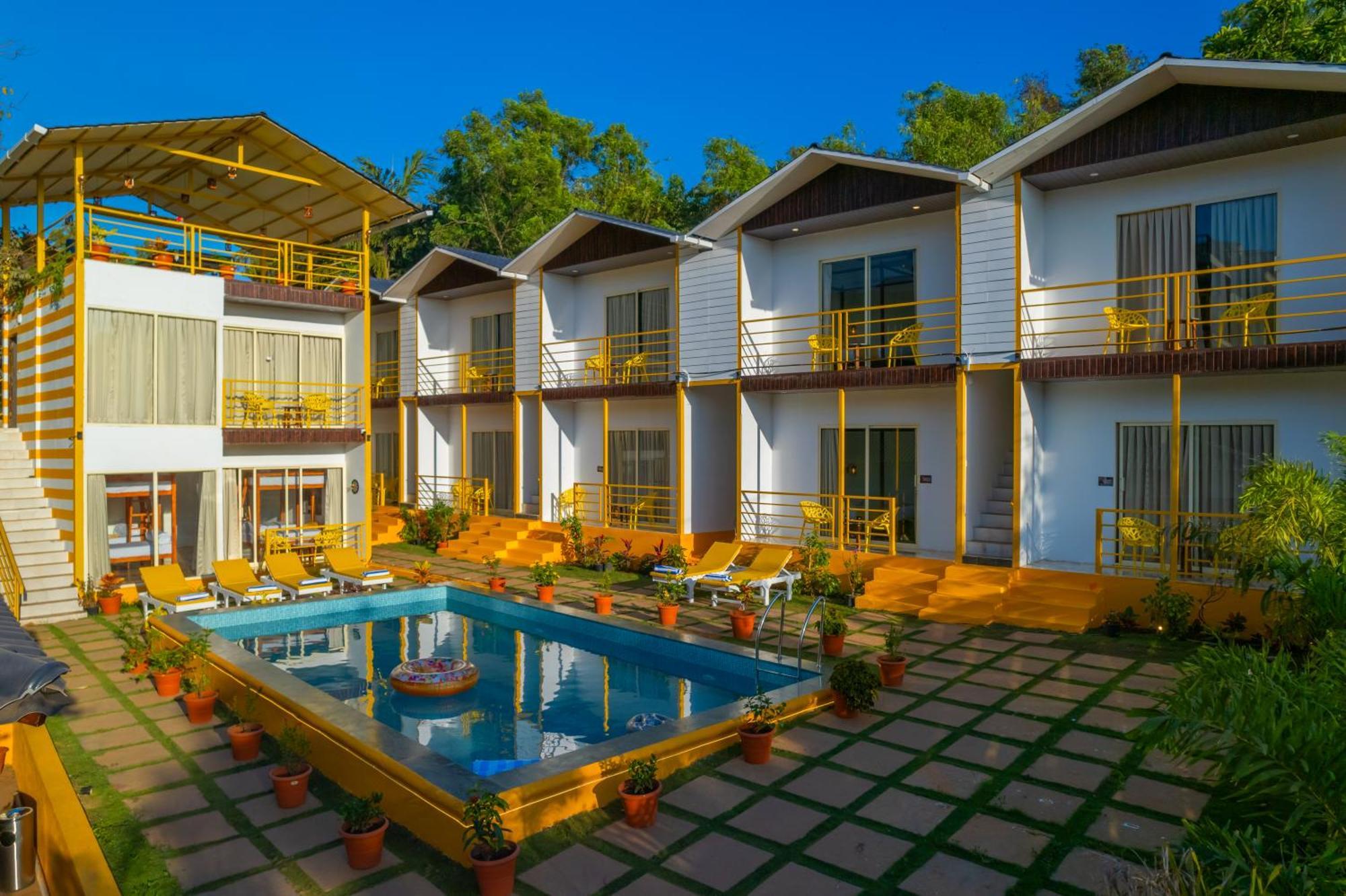 The Social Stays Goa, Morjim Formerly Artbuzz 외부 사진